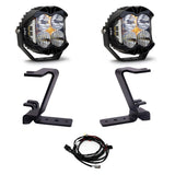 LP4 A-Pillar Kit - 2023-26 Ford F-250/350 Super Duty (Driving/Combo; Clear; Toggle Wiring)