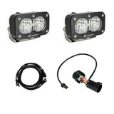 S2 Sport W/C  Reverse Kit Plug-N-Play (Wide Cornering; Clear; Plug-n-Play Wiring)