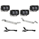 S2 SAE OEM Fog Light Replacement Kit - 2024-2026 Toyota Tacoma (SAE Spot; Clear)