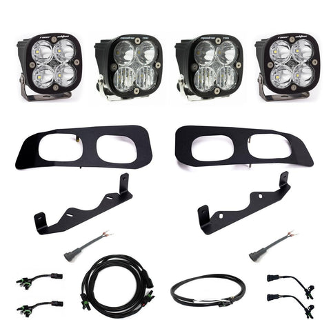 2023-26 Ford Super Duty Dual Unlimited Fog Pocket Upfitter Kit