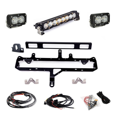 Toyota S8 10" Light Bar / S2 Pro Grille Conversion Light Kit - 2024-2026 Toyota Tacoma (Clear)