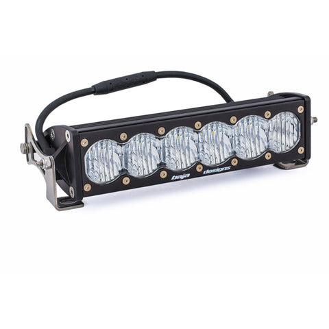 OnX6+ Straight LED Light Bar (10 Inch; Wide Cornering; Clear)