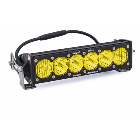 OnX6+ Straight LED Light Bar (10 Inch; Driving/Combo; Baja Amber)