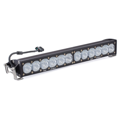 OnX6+ Straight LED Light Bar (20 Inch; Wide Cornering; Clear)