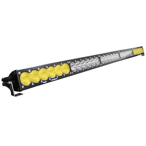 OnX6 Straight Dual Control LED Light Bar (50 Inch; Driving/Combo; Baja Amber/Clear)