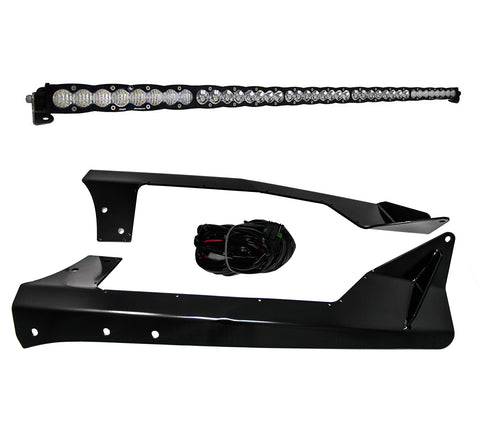 S8 50 Inch Roof Mount Kit - '07-18 Wrangler JK (Driving/Combo; Clear)