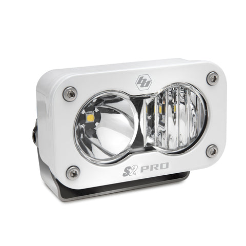 S2 Pro White LED Light Pod (Driving/Combo; Clear)