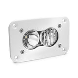 S2 Pro White Flush Mount LED Light Pod (Driving/Combo; Clear)