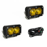 S2 Pro Black LED Auxiliary Light Pod Pair