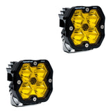 Squadron 2.0 Pro  Pair  LED Spot  Baja Amber  No Harness
