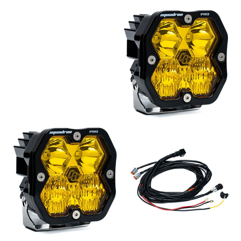 Squadron 2.0 Pro  Pair  LED Driving/Combo  Baja Amber