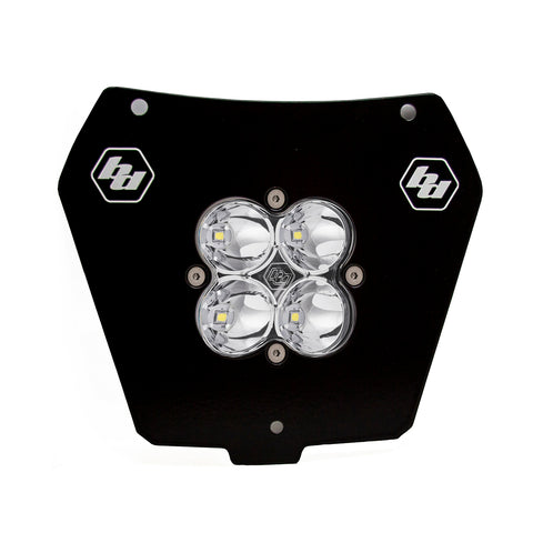 Squadron Pro (D/C) Headlight Kit - '14-16 250 SX-F/250 XC-F/250 XCF-W/350 SX-F/350 XC-F/350 XCF-W; '13-16 450 XC-W/500 XC-W (Spot; Clear  D/C Wiring)