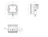 XL Pro LED Light Pod (Spot; Clear)