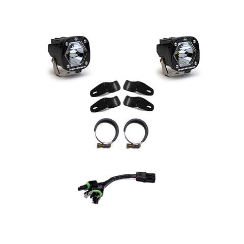 Moto S1 Auxiliary Light Kit (EFI; Spot; Clear)