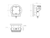 XL-R Pro LED Light Pod (Spot; Clear)
