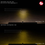 S2 Sport Black LED Light Pod (Spot; Clear)