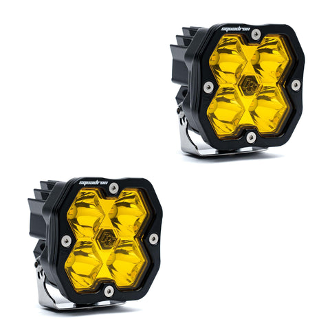 Squadron 2.0 Sport  Pair  LED Spot  Baja Amber  No Harness