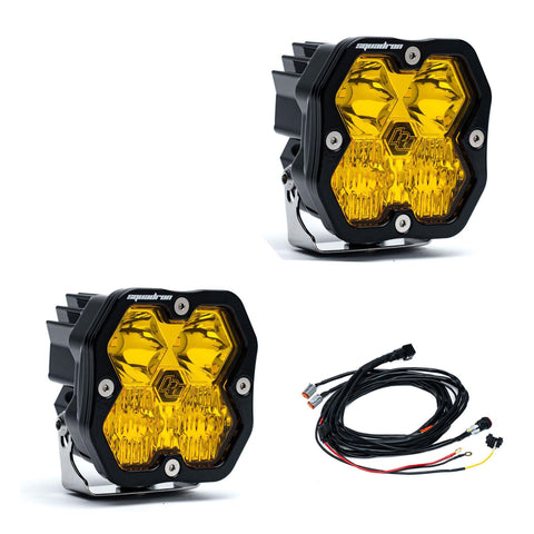 Squadron 2.0 Sport  Pair  LED Driving/Combo  Baja Amber