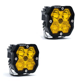Squadron 2.0 Sport  Pair  LED Driving/Combo  Baja Amber  No Harness
