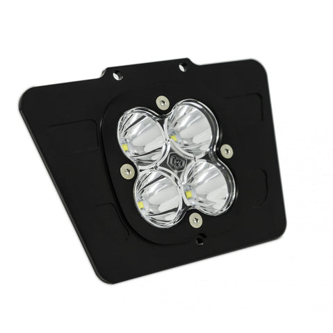 Squadron Sport (A/C) Headlight Kit - Honda 2008-17 CRF250X; 2008-18 CRF450X (Driving/Combo; Clear)