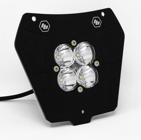 Squadron Sport (D/C) Headlight Kit - '14-16 250 SX-F/250 XC-F/250 XCF-W/350 SX-F/350 XC-F/350 XCF-W; '14-16 450 XC-W/500 XC-W (Spot; Clear)