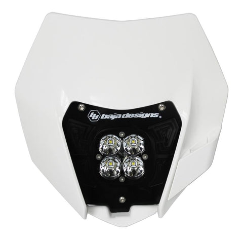 Squadron Sport (A/C) Headlight Kit W/ Shell - '13-16 200 XC-W/250 SX/250 XC/300 XC (Spot; Clear)