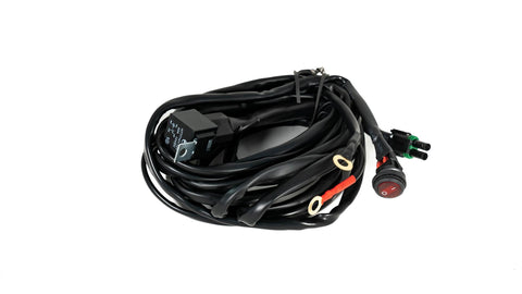 Squadron/S2/S1 On/Off 2-Pin Single Light Wiring Harnes