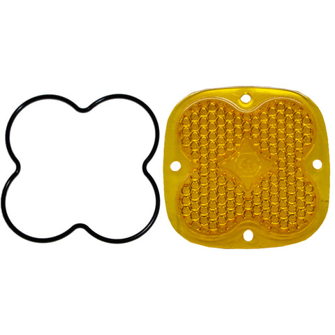 Squadron Light Pod Lens Kit (Work/Scene; Baja Amber)