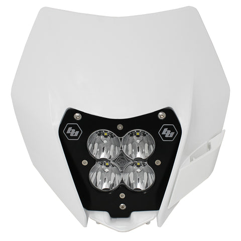 XL80 (D/C) Headlight Kit W/ Shell - '14-16 250 XCF-W/350 EXC-F/450 XC-W/500 EXC; '13-16 500 XC-W (Trail; Clear)