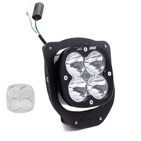 Husqvarna XL80 (D/C) Headlight Kit - 2024-2026 FE 350S; FE 501S; FE350W; FE 501W; FE 450 (Trail; Clear)