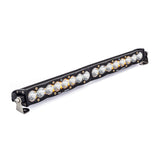 S8 Straight LED Light Bar (20 Inch; Work/Scene; Clear)