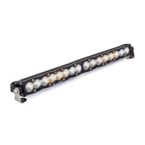 S8 Straight LED Light Bar (20 Inch; Work/Scene; Clear)