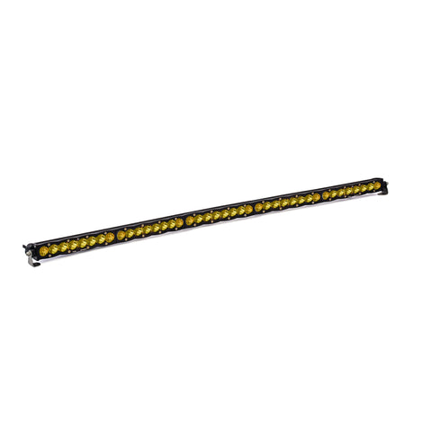 S8 Straight LED Light Bar (50 Inch; Driving/Combo; Baja Amber)