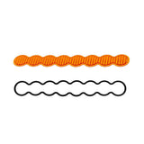 S8 Light Bar Lens Kit (10 Inch; Wide Cornering; Factory Amber)