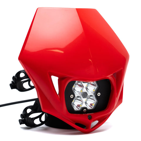 Squadron 2.0 Sport Spot Clear  M/C LED  Race Light  Red