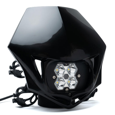 Squadron 2.0 Sport Spot Clear  M/C LED  Race Light  Black