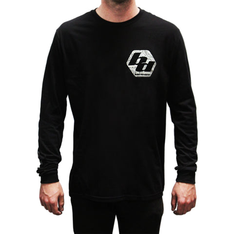 Baja Designs Mens Long Sleeve Shirt (Size XXL; Black)