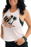 Baja Designs Womens "Superior 90'S" Tank Top (Size L; White)