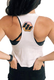 Baja Designs Womens "Superior 90'S" Tank Top (Size L; White)