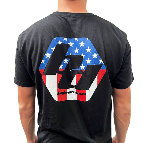 Baja Designs Freedom Mens T-Shirt (Size L; Black)