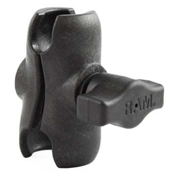 RAM Composite Short Double Socket Arm For 1 Inch Balls - Universal