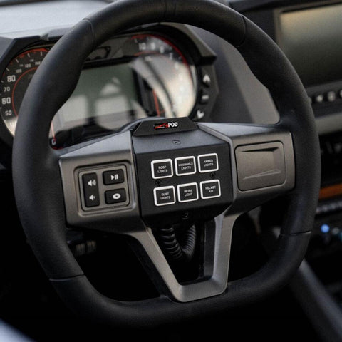 SourceLT/Mini6 Steering Wheel Mount Kit - Polaris RZR Pro R  Pro S  Pro XP  Turbo R
