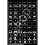 Standard Legends (Horizontal) - HD  Mini6  BantamX  SourceLT - Universal (Stye: Horizontal)
