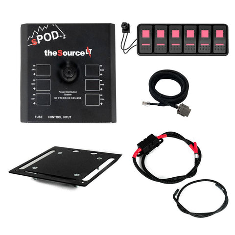 SourceLT Modular - Universal (Color: Red; Battery Cable: 36 Inch)