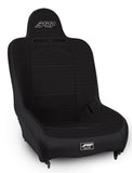 Premier High Back Suspension Seat; All Black Tweed