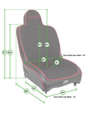 Premier High Back Suspension Seat