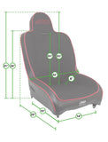 Premier Low Back  Rear Suspension Seat