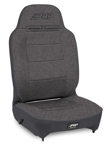 Enduro High Back Reclining Suspension Seat  Driver Side; All Grey
