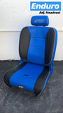 Enduro Low Back Reclining  Extra Wide Suspension Seat  Passenger Side