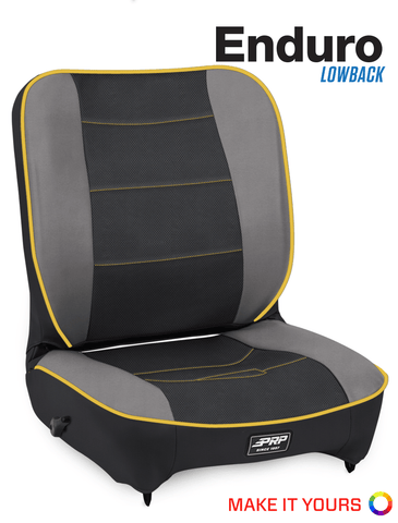 Enduro Low Back Reclining  4" Extra Tall Suspension Seat  Passenger Side